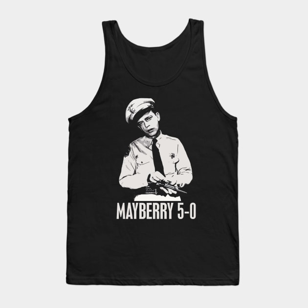 Barney Fife - Mayberry 5-0 Tank Top by woodsman